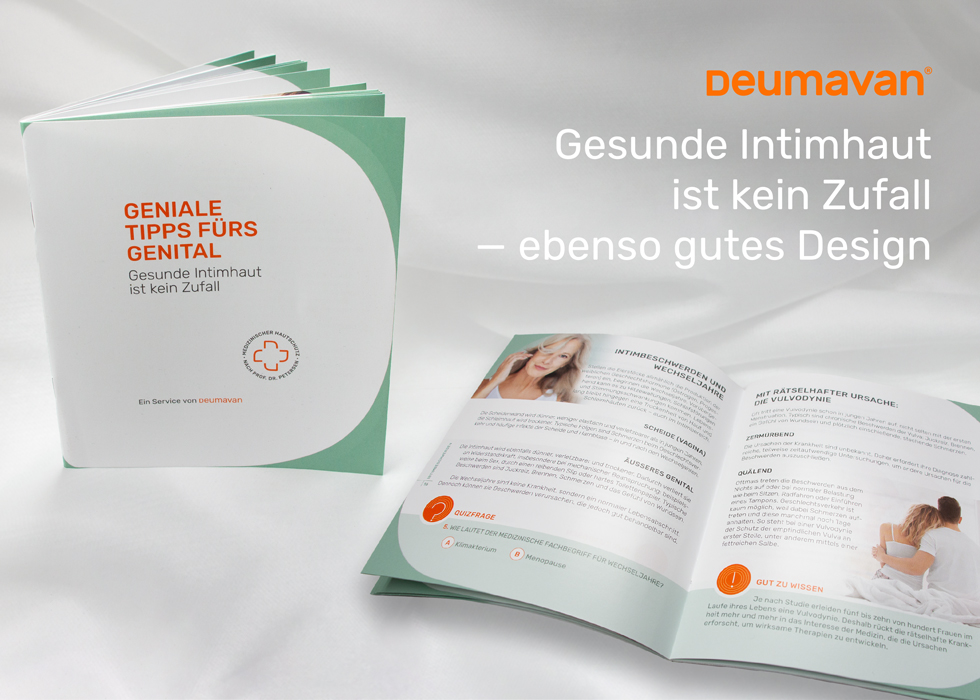 Deumavan® Broschüre, gestaltet von Göbel+Gröner.