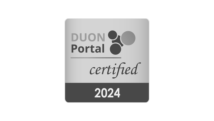 agentur logo kompetenz Duon zertifiziert